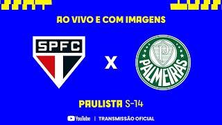 JOGO COMPLETO SÃO PAULO X PALMEIRAS  SEMIFINAL  VOLTA  PAULISTA SUB14 2023 [upl. by Drofliw]