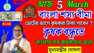 Bangla shasya Bima Taka Kobe dibe  bsb status check 2024  krishak bandhu  Shasya bima latest news [upl. by Ahsian809]