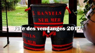 Ouverture de la fête des vendanges 2017 à Banyulssurmer [upl. by Leboff641]