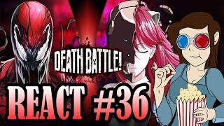 Gutslove Reacts 36 DeathBattle Carnage vs Lucy [upl. by Mik]