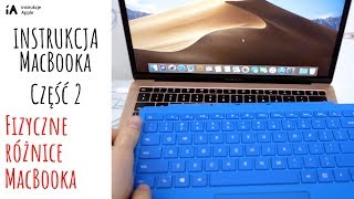 📚💻instrukcja MacBooka 2  Fizyczne różnice Mac vs PC [upl. by Lahcear262]