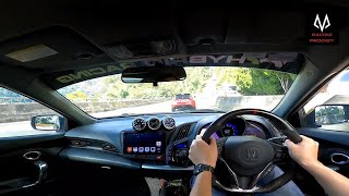 Genting Touge 峠 Stage 1 Downhill Chasing GR Yaris  1032024  本田 Honda CRZ [upl. by Nnyltiac]