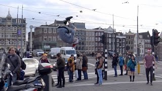 FREE RUNNING IN AMSTERDAMUrban Sports Week [upl. by Llemar]