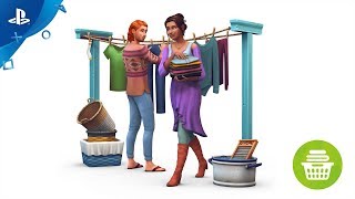 The Sims 4 Laundry Day PS4 Official Trailer  PS4 [upl. by Salisbury]