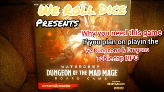 Why I bought Dungeon of the Mad Mage Board game by Wizkids [upl. by Dloreg]