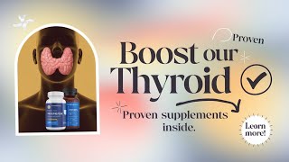 Thyroid Health Boost Supplements That Actually Lower Antibodies  Hypothyroidism  Thyroid [upl. by Ecienal616]