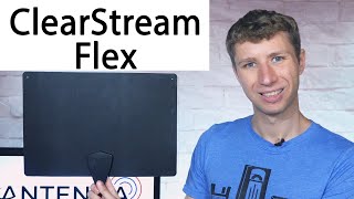 ClearStream Flex Amplified Indoor HDTV Antenna Review [upl. by Aicilat]