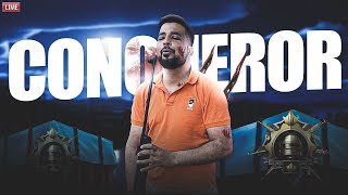 Conqueror PUSH Time 🎮  PUBG Mobile  Live Stream  FM Radio Gaming [upl. by Ambrosio647]