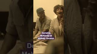 Demetria McKinney as Whitney Houston [upl. by Normy]