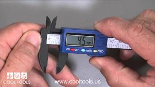 Demo  How to Use a Digital Caliper [upl. by Wynne748]