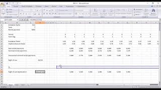 Financial Modelling for leases IFRS 16 [upl. by Sup]