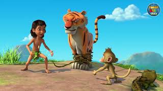 Jungle Book 2 Cartoon For Kids  Jungle Book Mega Episode  English Stories  Funny Wild Animals [upl. by Royden517]