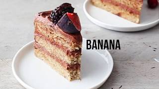 130Banana Chocolate Cake Recipe [upl. by Beyer488]