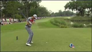 Henrik Stenson 3 Wood Swing DTL the Players 2013 [upl. by Tnarud]