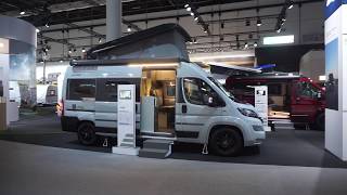 Hymer campervan aimed at millenials Free Campus [upl. by Nosyaj]