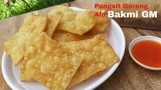 Cara Membuat Pangsit Goreng [upl. by Lombardy]