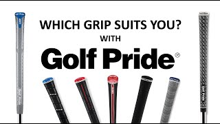 Golf Pride Grips  How do you choose [upl. by Jemima]