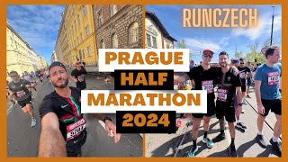 PRAGUE HALF MARATHON 2024 [upl. by Eisor]