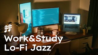 Work amp Study Lofi Jazz  Relaxing Smooth Background Jazz Music for Work Study Focus Coding [upl. by Emarej]