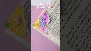 Beautiful bookmark 🌼🦋art craft bookmark painting diy youtubeshorts [upl. by Effie427]