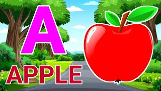 A for apple  अ से अनार  abcd  phonics song  a for apple b for ball c for cat  abcd song  abcde [upl. by Lorrac121]