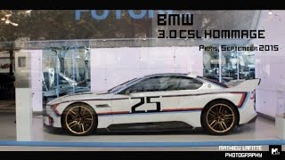 BMW 30 CSL HOMMAGE R in Paris [upl. by Munsey953]