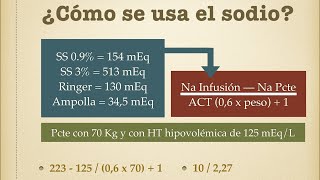 Sodio Hiponatremia e hipernatremia [upl. by Darian]