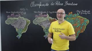 Geografia  Classificação do Relevo Brasileiro  ENEM e Vestibulares [upl. by Naam]