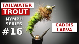 Fur Caddis Larva  Trout Fly Tying for Beginners [upl. by Thebault903]