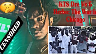 KTS DRE Vs G HERBO THE WAR IN CHICAGO REACTION STORY TIME [upl. by Jansson464]