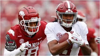 Alabama Crimson Tide vs Arkansas Razorbacks  2020 College Football Highlights [upl. by Jamnis]