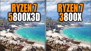 5800X3D vs 3800X Benchmarks – 15 Tests 🔥  Tested 15 Games and Applications [upl. by Froehlich]