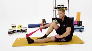 Ankle Stability Exercises With Resistance Bands [upl. by Llekcm]