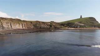 Kimmeridge Bay Dorset Drone Video 4K 30 FPS 100Bit rate Mavic Air [upl. by Amye774]