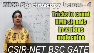 NMR spectroscopycalculation number of NMR signalssolved problems of NMR spectroscopy [upl. by Sibilla366]