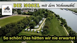 Wohnmobil Tour an der Mosel  Wohnmobilstellplätze und Campingplätze von Wintrich bis Klüsserath 4K [upl. by Grannias127]