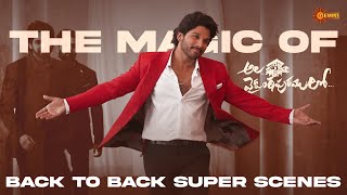 Ala Vaikunthapurramloo  Back to Back Super Scenes  Allu Arjun  Pooja Hegde  Telugu  Gemini TV [upl. by Onitnevuj]