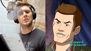 Scoobynatural Behind The Scenes Supernatural Supercut VS Real Life [upl. by Nytsirt]