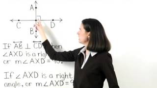 Definition of Perpendicular Lines  MathHelpcom [upl. by Romona195]