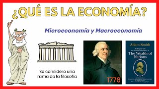 ¿Qué es la economía 📊 Concepto y Origen  Economía 1º Bachillerato [upl. by Jaella767]