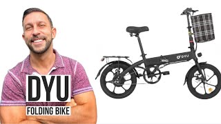 DYU A1F Pro 16 Inch Folding Electric Bike [upl. by Liu716]