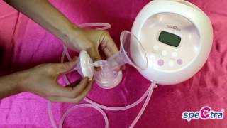 Assembling Spctra Breast Pump Parts [upl. by Ise]