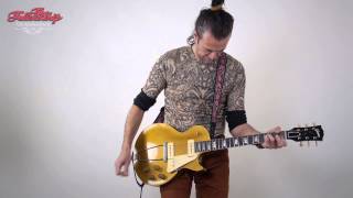 Gibson Les Paul All Gold  1952 at The Fellowship of Acoustics [upl. by Aldric729]