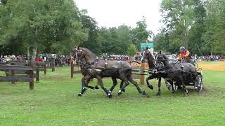 de Ronde Koos NED FEI EU CH H4 CHI Donaueschingen Marathon Ob 6 17 08 2019 [upl. by Silvana]