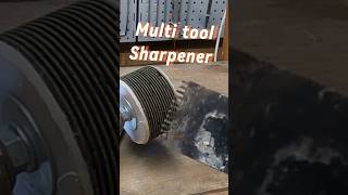 How To Sharpen Multi  tool Blades tools tradesman [upl. by Lebazi69]