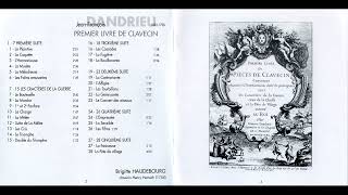 JeanFrançois Dandrieu  Premier Livre de Clavecin [upl. by Drexler784]