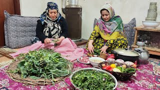 Real Life In An Azerbaijani Rural Homemade Food Cooked In The Mountain Rural [upl. by Liahkim135]