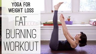 Yoga For Weight Loss  40 Minute Fat Burning Workout [upl. by Ahsinaw209]