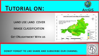 Land Use Land Cover Mapping  Image Classification Using landsat 8Supervised classification ArcGis [upl. by Yelah]