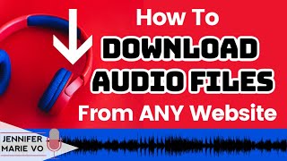 How to Download Audio or Video Files From ANY Website or Browser Transcription Tools and Tricks [upl. by Akirret]